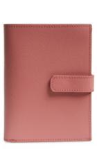 Women's Nordstrom Lauren Leather Bifold Wallet - Pink