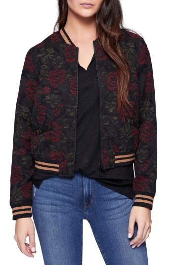 Women's Sanctuary Rose Seduction Bomber - Black