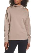 Women's Varley Keystone Cold Shoulder Sweatshirt, Size - Beige