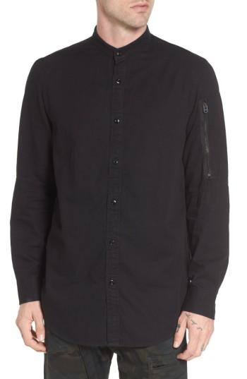 Men's G-star Raw Stalt C-less Shirt - Black