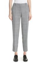 Women's Boss Torominala Glen Plaid Ankle Pants - Grey