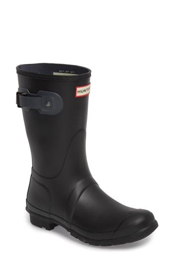 Women's Hunter Original Short Rain Boot M - Black