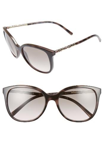 Women's Burberry 57mm Sunglasses - Spotty Tortoise