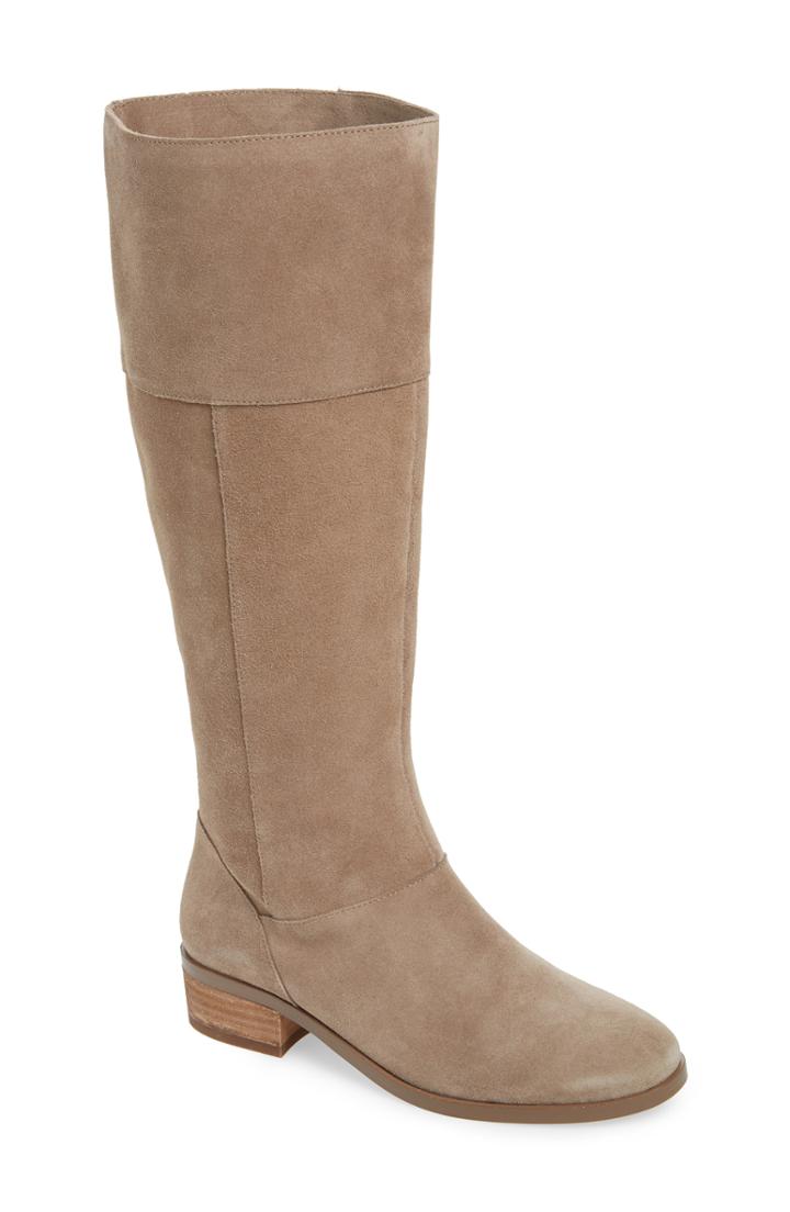 Women's Sole Society Carlie Knee High Boot .5 M - Beige