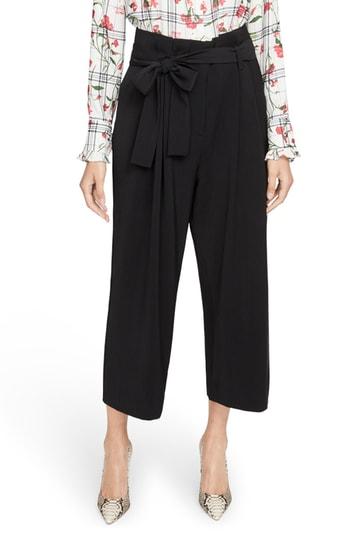 Women's Rachel Roy Paperbag Pants - Black
