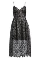 Women's Astr The Label Lace Midi Dress - Metallic