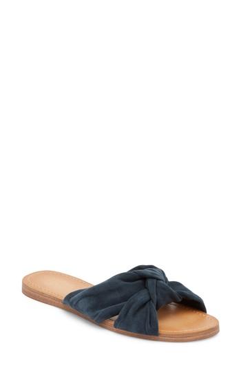 Women's G.h. Bass & Co. Sophie Knotted Bow Sandal .5 M - Blue