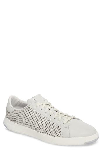 Men's Cole Haan Grandpr? Perforated Low Top Sneaker M - White