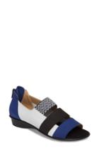 Women's Sesto Meucci Elise Peep Toe Sandal M - White