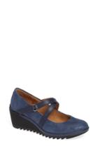 Women's Comfortiva Alice Wedge Heel Pump M - Blue
