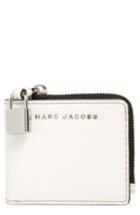 Women's Marc Jacobs The Grind Leather Snap Wallet -