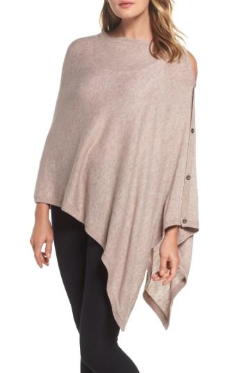 Women's Ugg Button Poncho - Pink