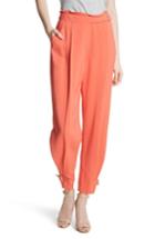 Women's Tracy Reese Belted Trousers - Coral