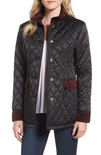 Women's Vince Camuto Quilted Jakcet - Black