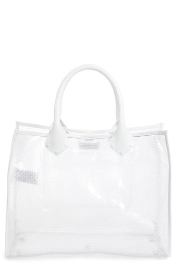 Maison Margiela Textured Transparent Tote -