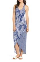 Women's Tommy Bahama Lava Cove Print Maxi Dress - Blue