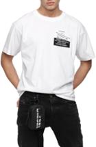 Men's Diesel T-wallace-ya Applique Graphic T-shirt - White