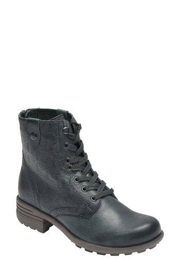 Women's Rockport Cobb Hill Brunswick Bootie M - Blue