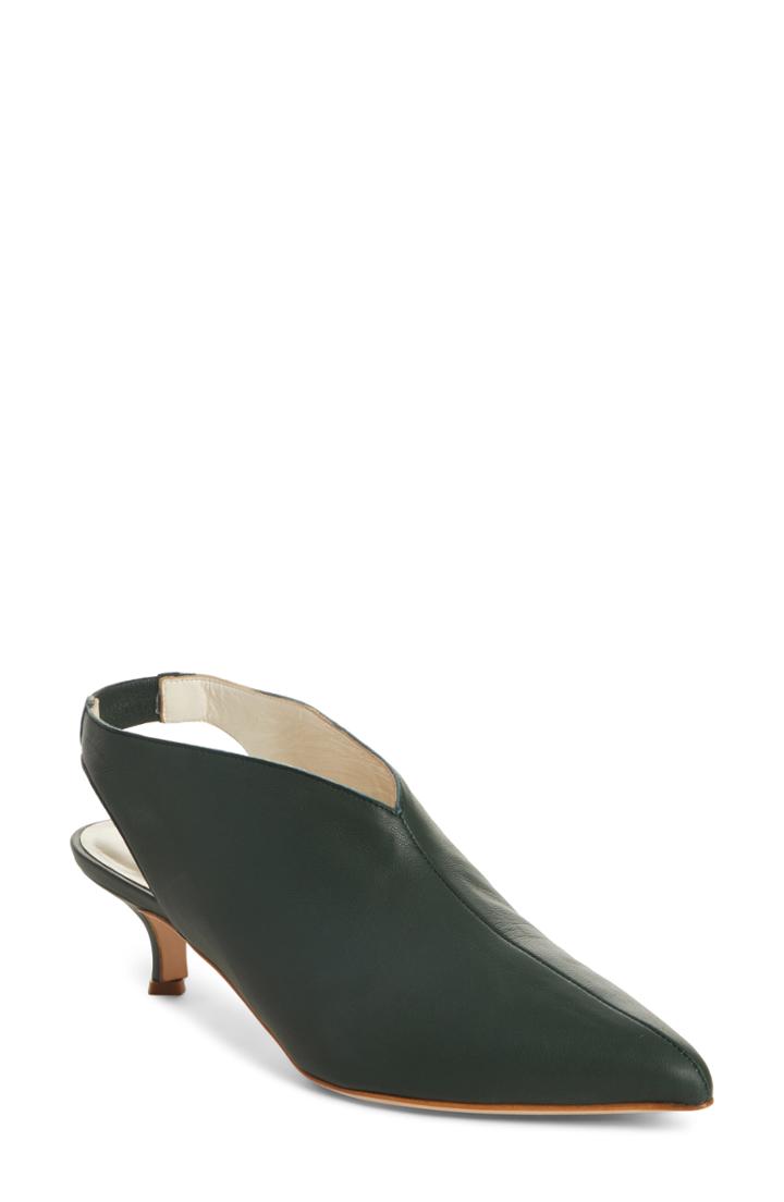 Women's Tibi Max Slingback Pump Us / 36eu - Green