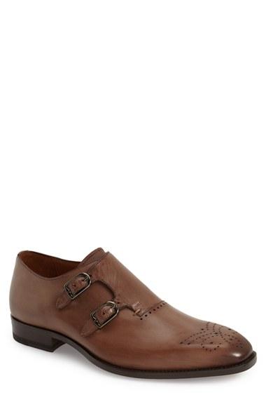 Men's Mezlan 'gris' Double Monk Strap Shoe