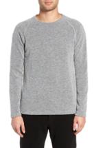 Men's Wings + Horns Felted Wool Sweater - Grey