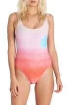 Women's Billabong X Andy Warhol Surf One-piece Swimsuit - Pink