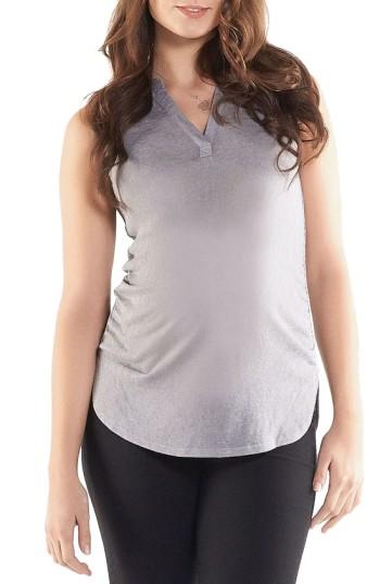 Women's Tart Maternity 'pilar' Maternity Top - Grey