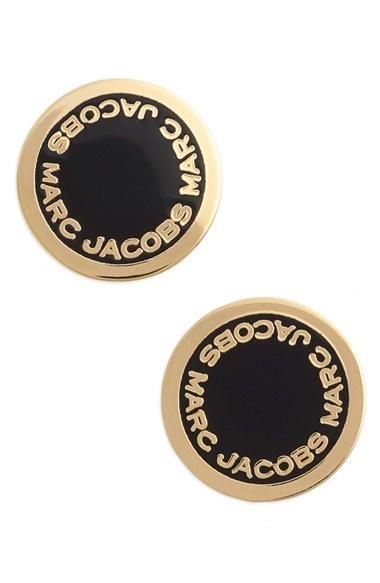 Women's Marc Jacobs Logo Disc Stud Earrings
