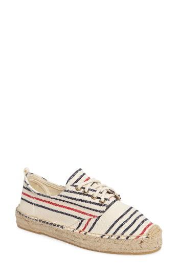 Women's Soludos Espadrille Oxford .5 M - Pink