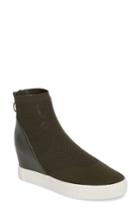 Women's Steve Madden Lizzy Sneaker Bootie .5 M - Green
