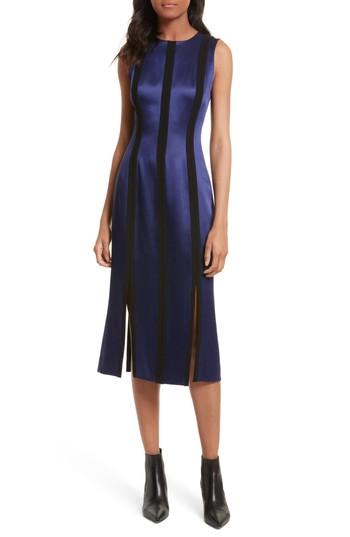 Women's Diane Von Furstenberg Tailored Panel Midi Dress