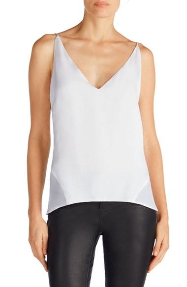 Women's J Brand Lucy Silk Camisole - White