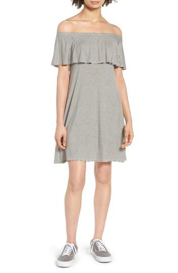Women's Soprano Off The Shoulder Dress - Ivory
