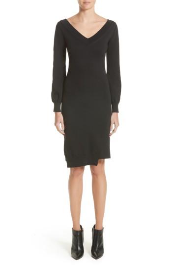 Women's Burberry Marro Knit Dress - Black