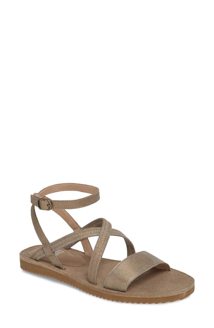Women's Eileen Fisher June Sandal .5 M - Grey