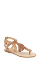 Women's Sole Society 'pandora' Fringe Sandal M - Brown