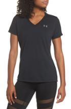 Women's Under Armour Threadborne Train Tee, Size - Black