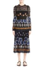 Women's Yigal Azrouel Botanical Lace Midi Dress