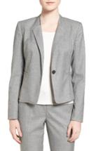 Women's Halogen Step Lapel Suit Jacket