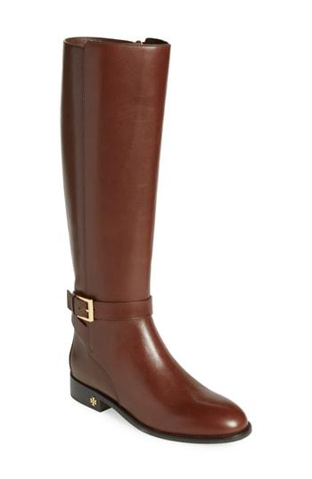 Women's Tory Burch Brooke Knee High Boot .5 M - Brown
