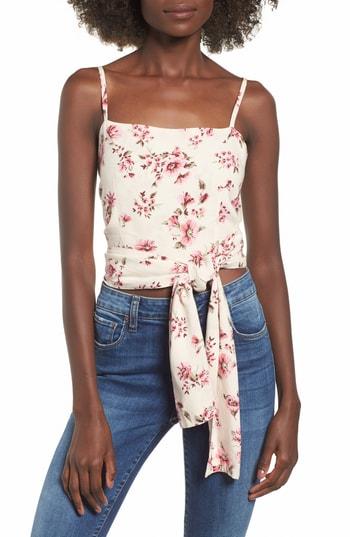 Women's Amuse Society Only You Knot Waist Top