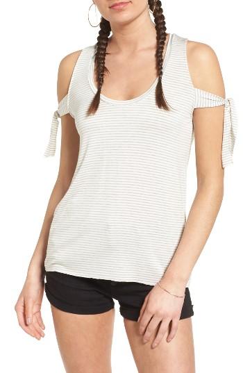 Women's Pst By Project Social T Stripe Tank - Grey