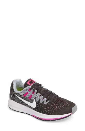 Women's Nike Air Zoom Structure 20 Running Shoe .5 N - Grey