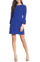Women's Charles Henry Ruffle Sleeve A-line Dress