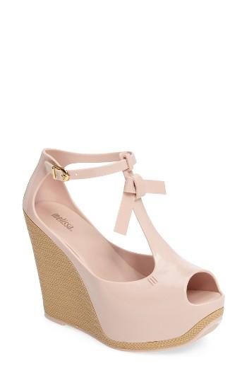 Women's Melissa Peace Vi Wedge Sandal M - Pink