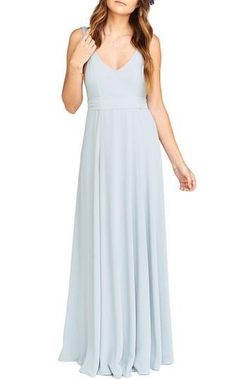 Women's Show Me Your Mumu Jen Maxi Gown X-large - Blue