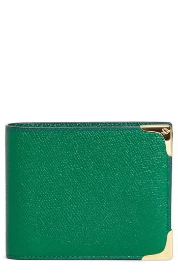 Men's Mcm Small Rgb Coin Wallet - Green