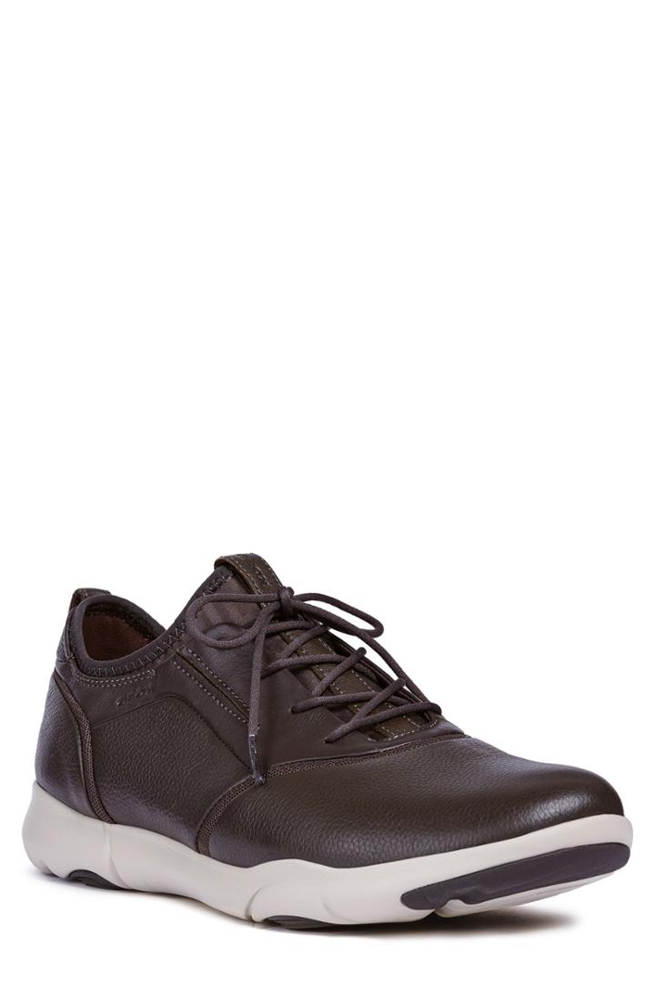 Men's Geox Nebula S 4 Lace-up Sneaker Us / 40eu - Brown