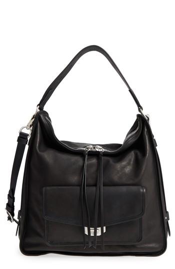 Rag & Bone Field Leather Hobo - Black