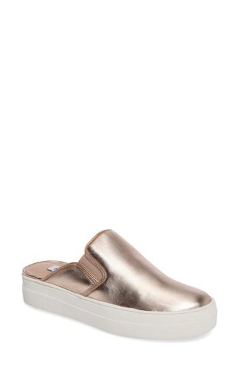 Women's Steve Madden Glenda Sneaker Mule M - Metallic